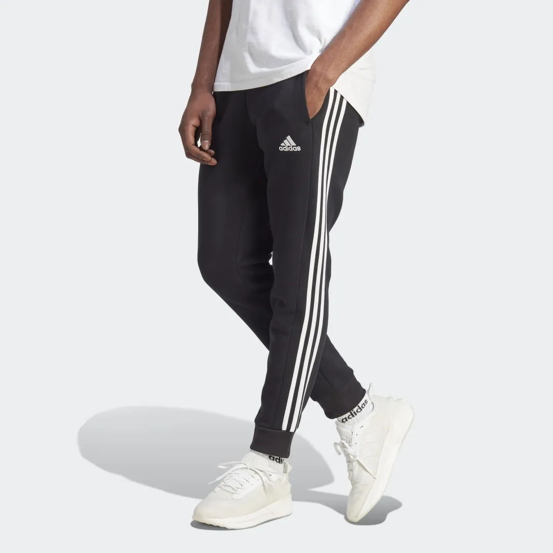 adidas Originals Essentials Fleece 3-Stripes Tapered Cuff Pants