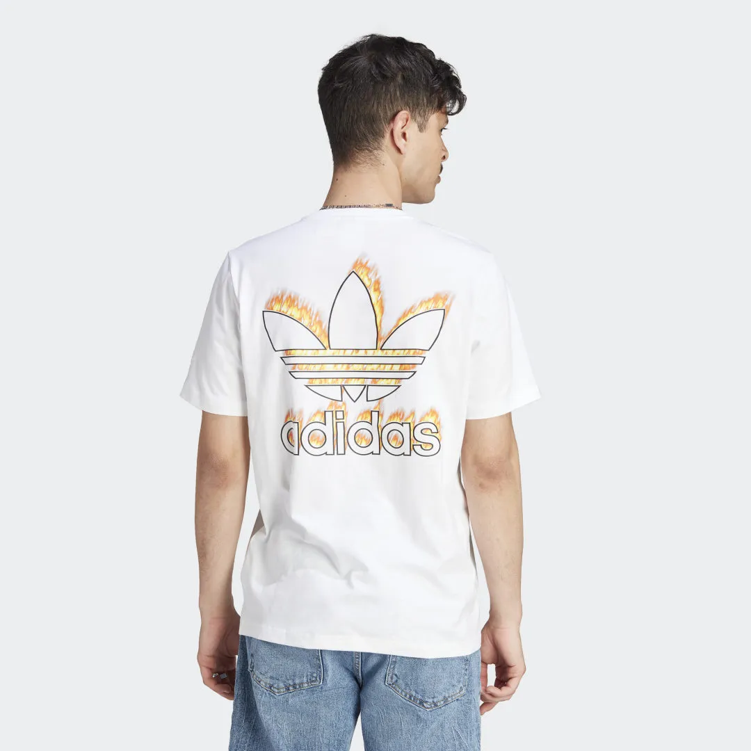 adidas Originals Graphics Fire Trefoil Tee