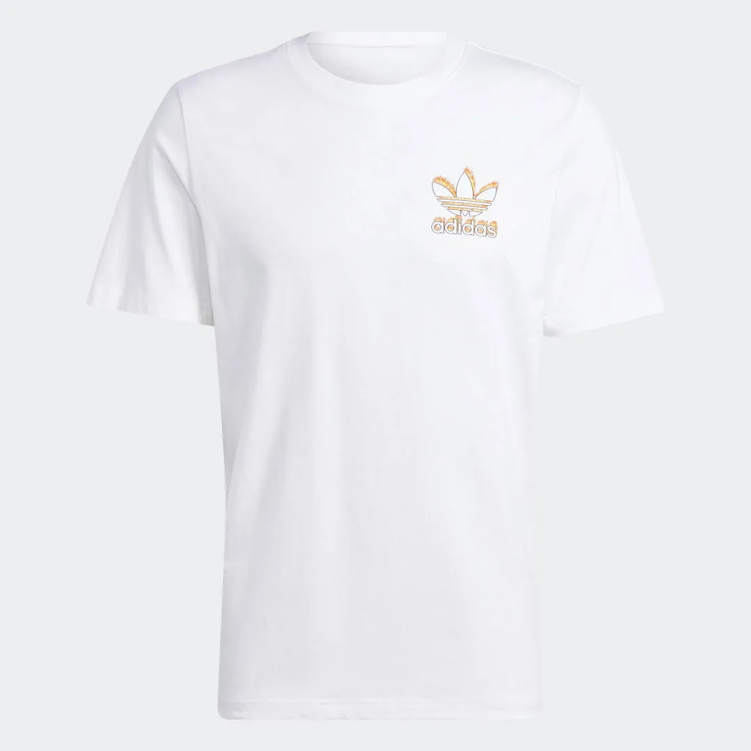 adidas Originals Graphics Fire Trefoil Tee