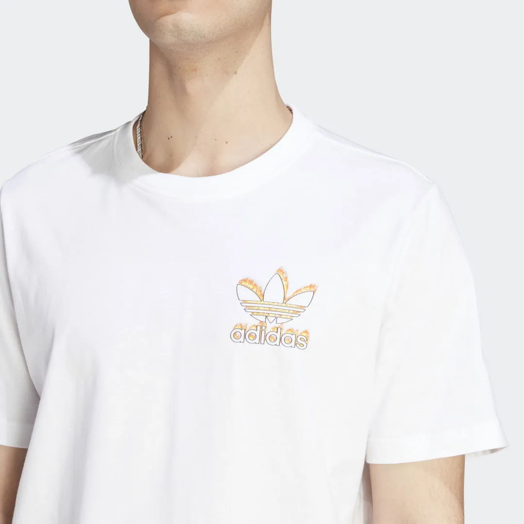 adidas Originals Graphics Fire Trefoil Tee