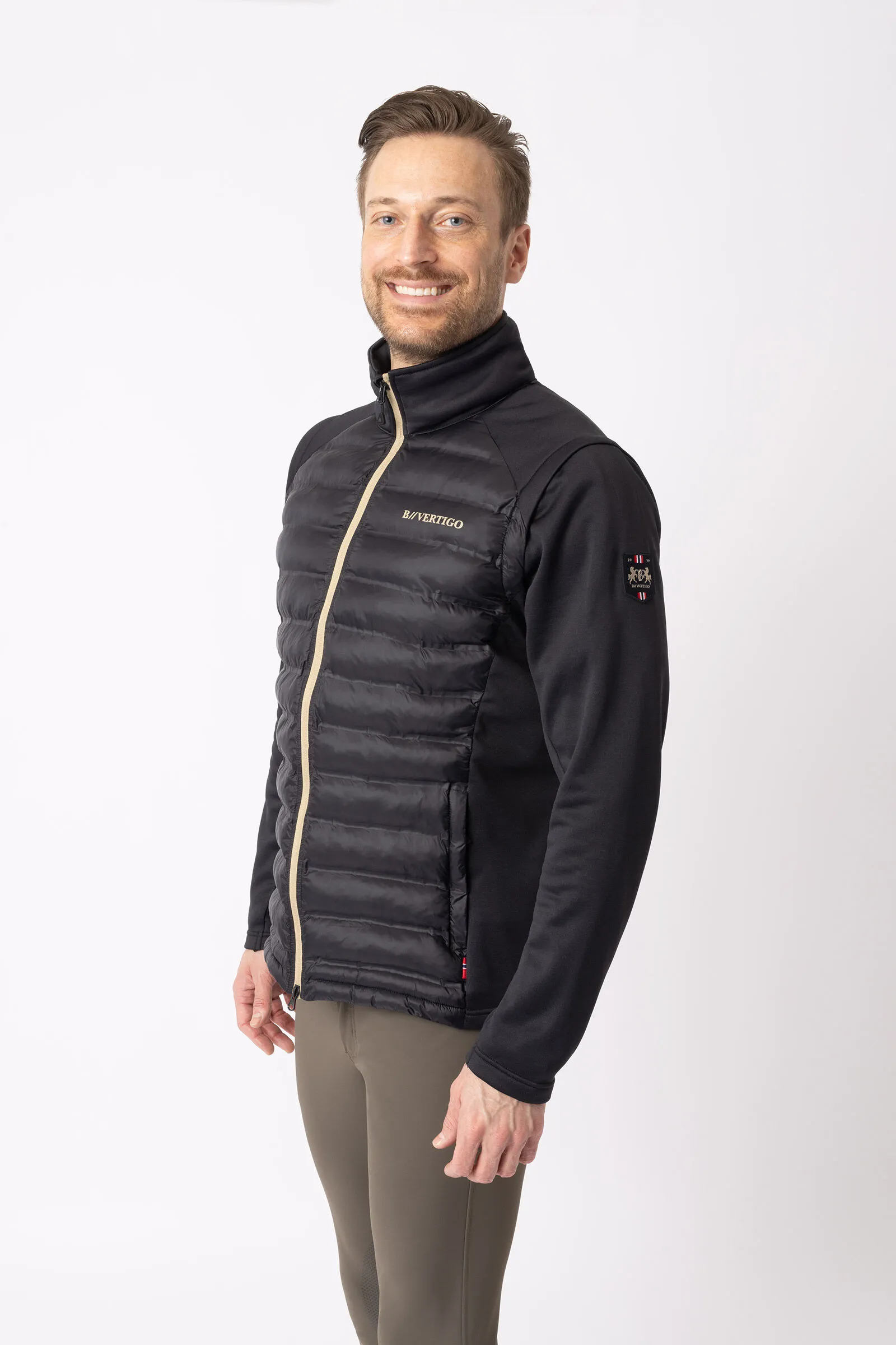 B Vertigo Chaqueta 2-en-1 para Hombre Brendan