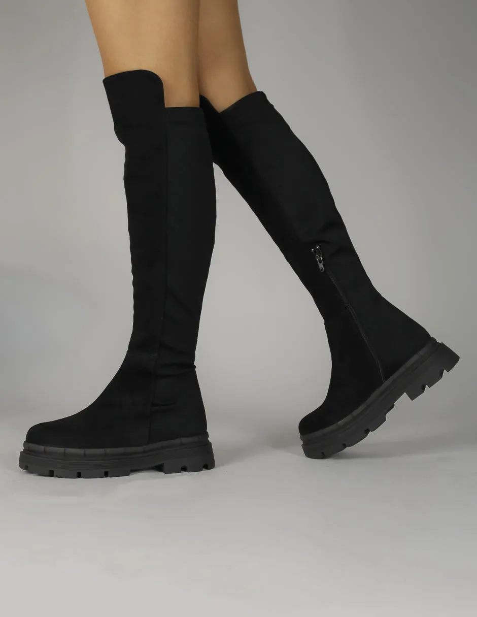 Botas casuales Exterior Textil Color Negro Para Mujer De RBCOLLECTION