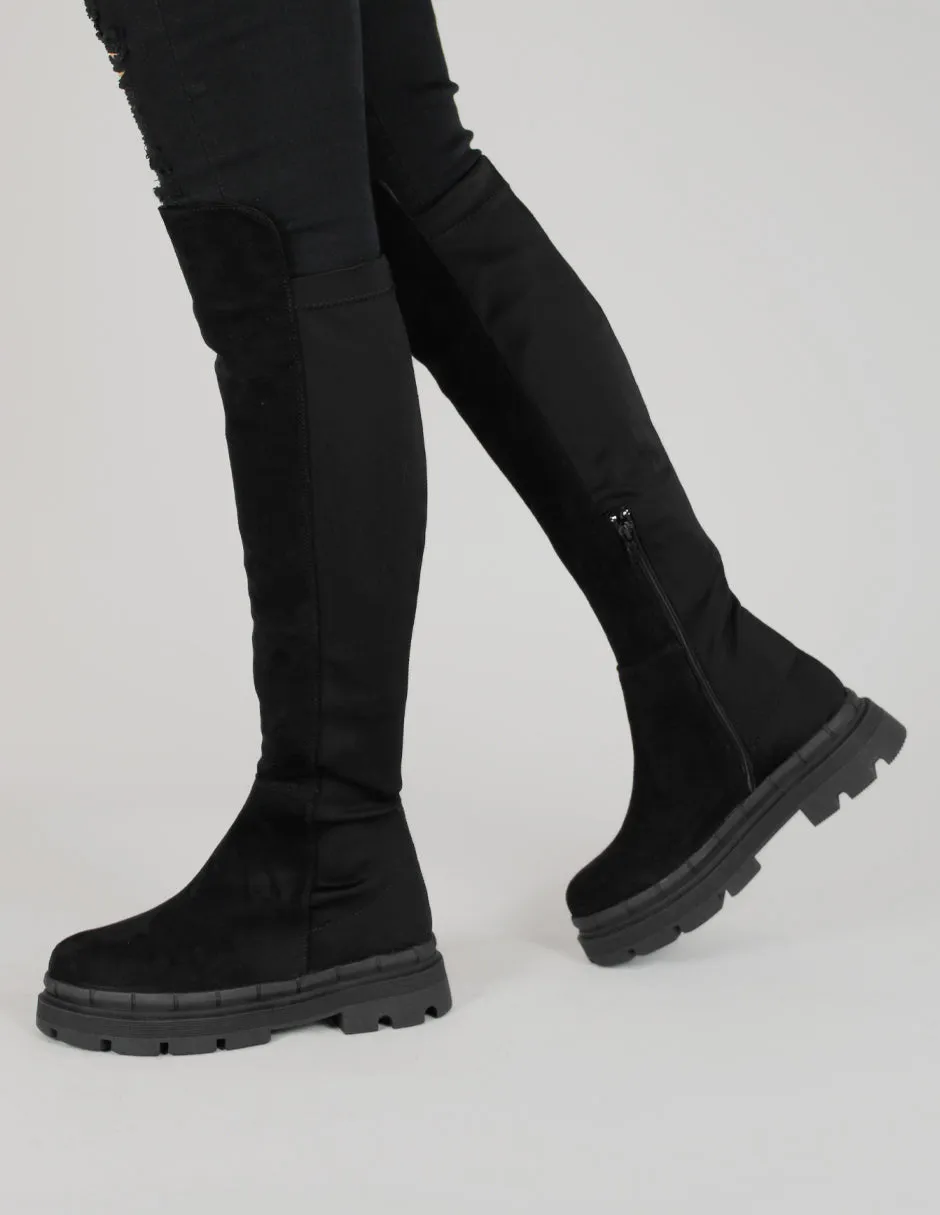 Botas casuales Exterior Textil Color Negro Para Mujer De RBCOLLECTION