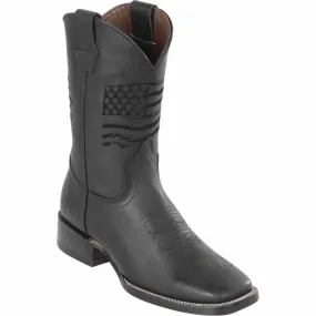 Botas de Cuero Grasso Original Horma Rodeo Cuadrada Q822A8305