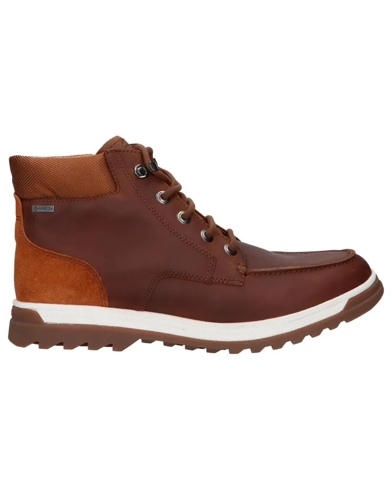 Botas de Hombre CLARKS 26152113 RIPWAY HIGTX DARK TAN LEA