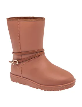 Botas de lluvia Exterior Sintético Color Camel Para Mujer  De RBBASICS