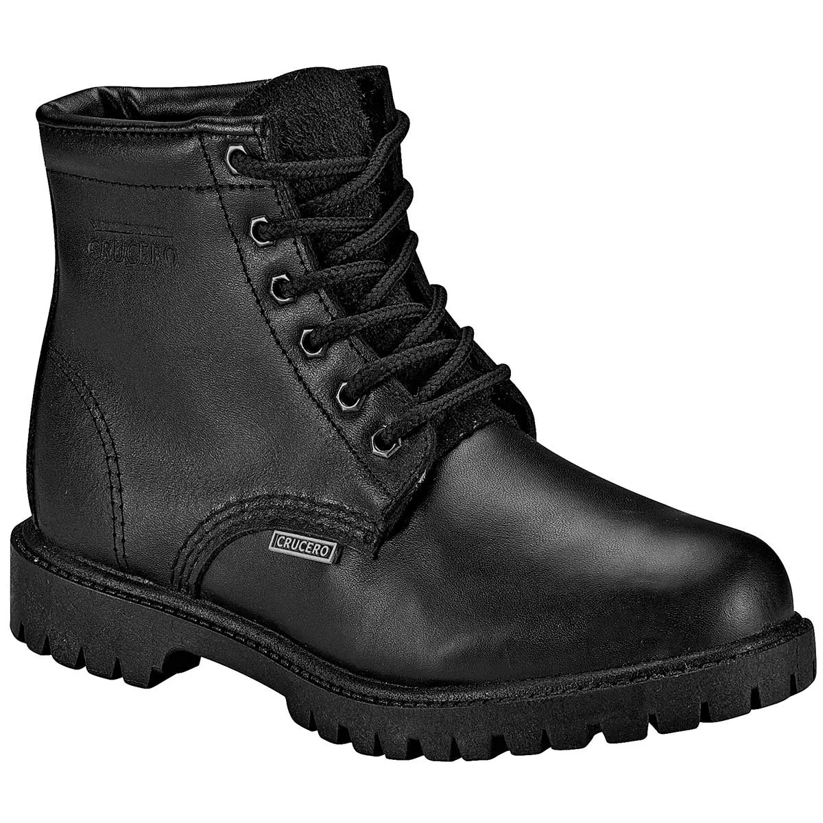 Botas industriales Exterior Piel Color Negro Para Hombre De Crucero