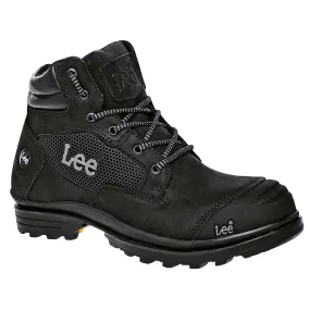 Botas industriales Exterior Piel Color Negro Para Hombre De Lee