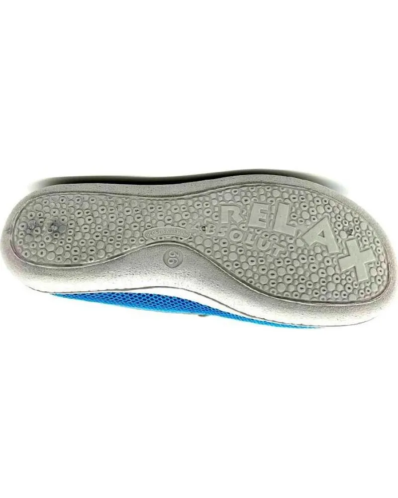 Calzado de casa ROAL  de Mujer ZAPATILLA REJILLA PLUMAFLEX  AZUL