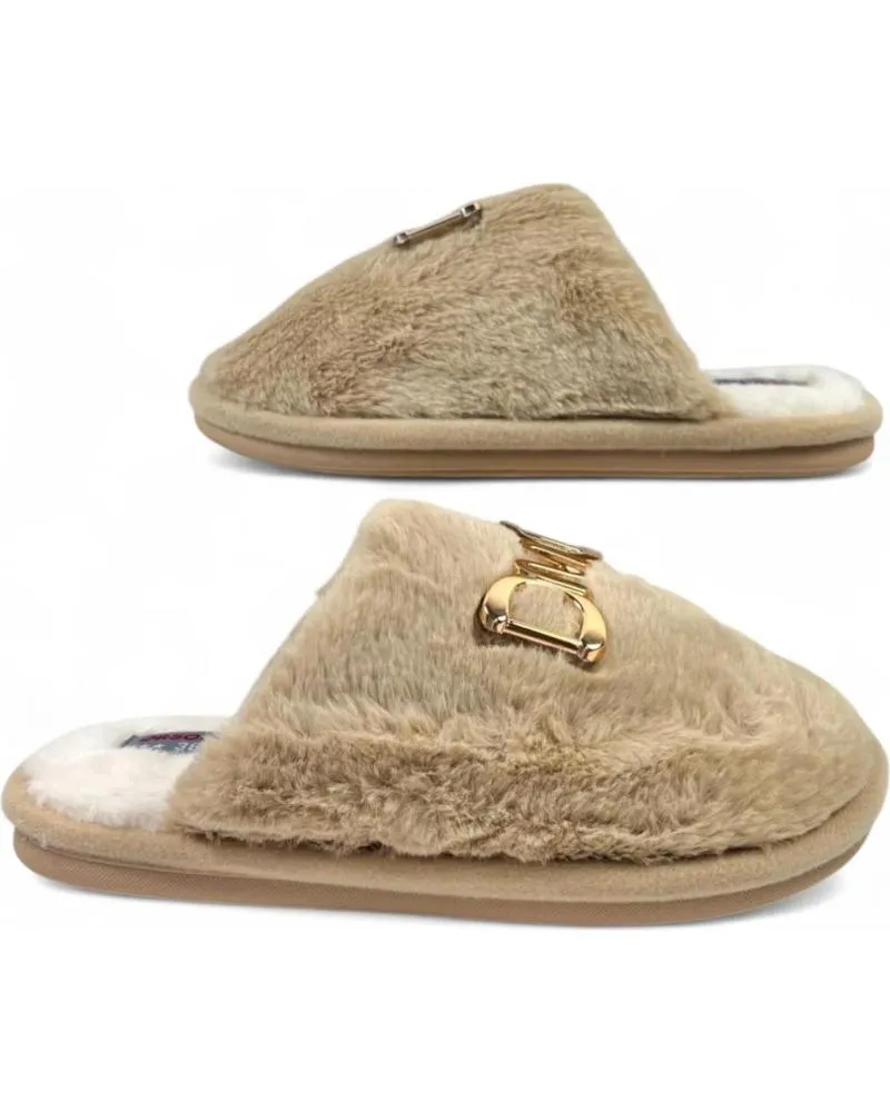 Calzado de casa TIMBOS  de Mujer ZAPATILLA CASA DE MUJER KAKI 130897  MARRóN