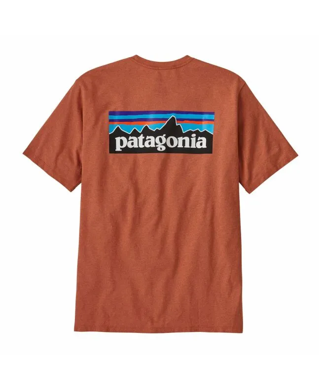 Camiseta Patagonia M's P-6 Logo Responsibili-Tee Redtail Rust