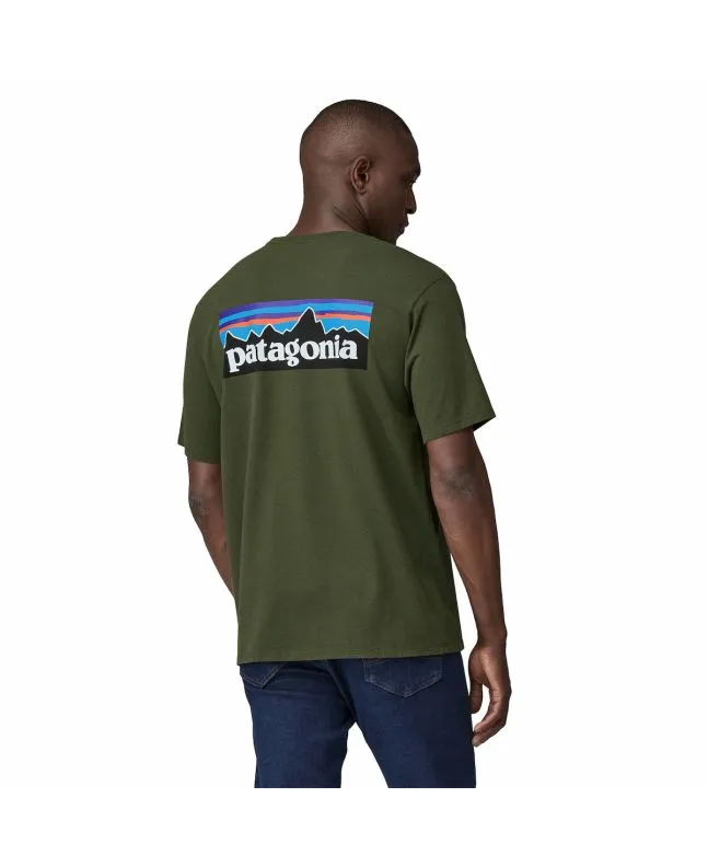 Camiseta Patagonia M's P-6 Logo Responsibili-Tee Torrey Pine Green