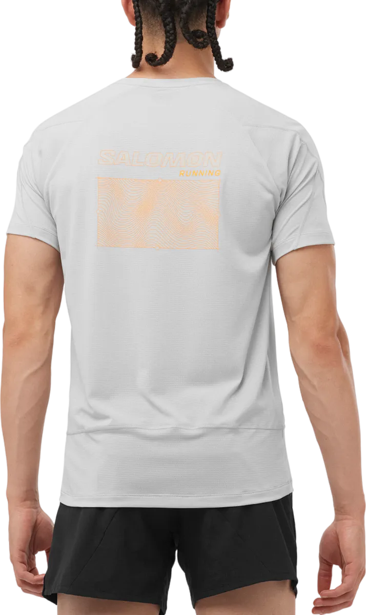 Camiseta Salomon CROSS RUN SS TEE GFX M