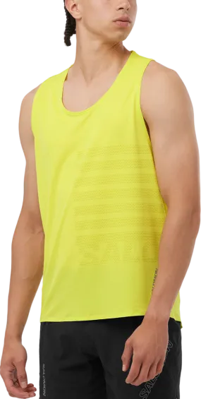 Camiseta sin mangas Salomon SENSE AERO SINGLET GFX M