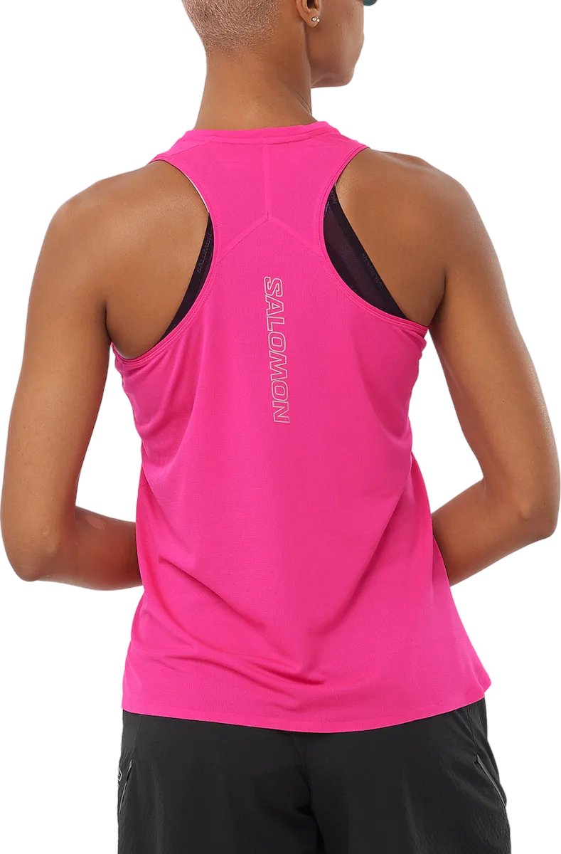 Camiseta sin mangas Salomon SENSE AERO SINGLET W