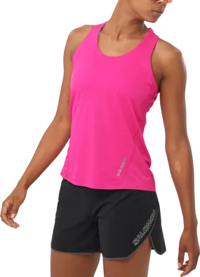 Camiseta sin mangas Salomon SENSE AERO SINGLET W