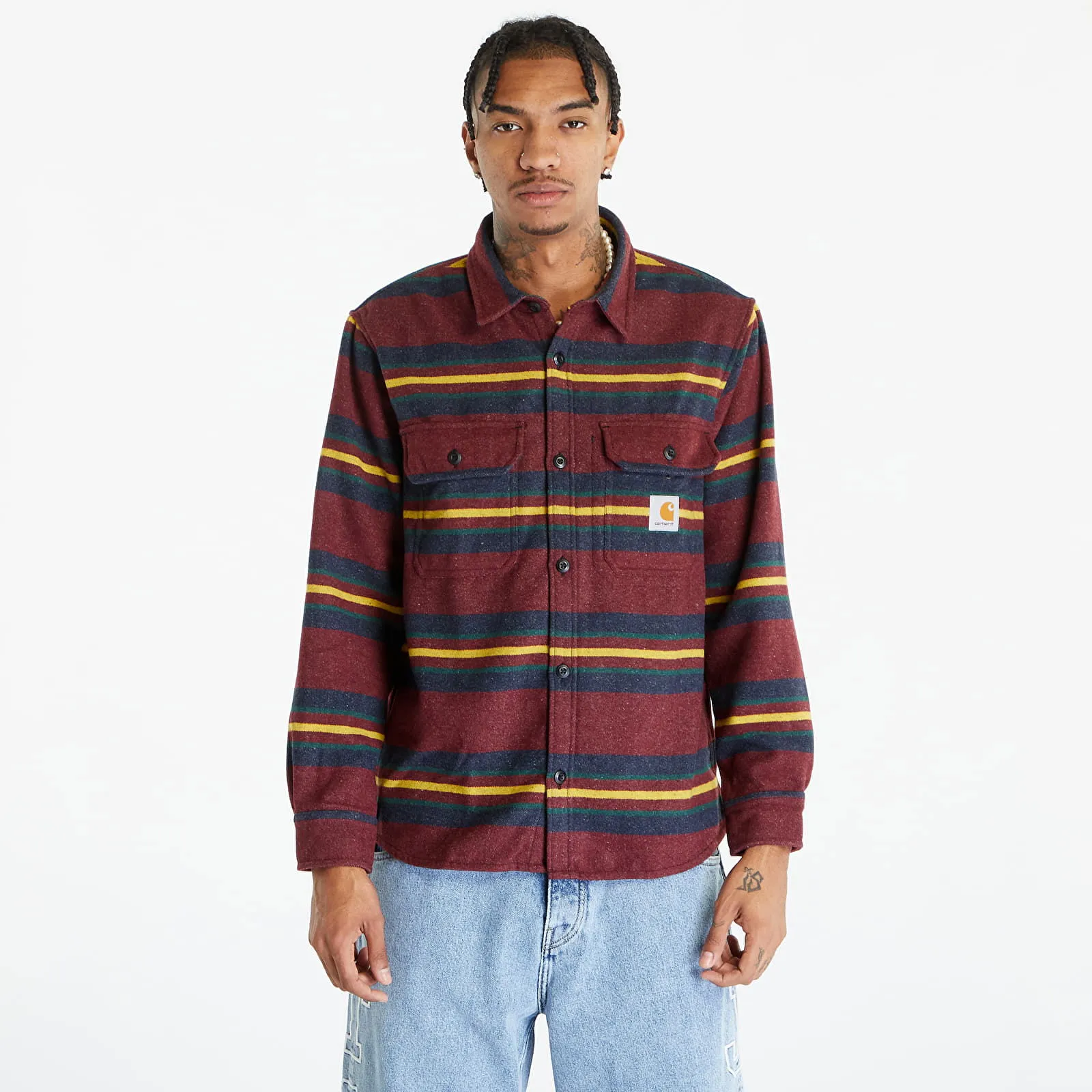 Carhartt WIP jacket Oregon Shirt Multicolour