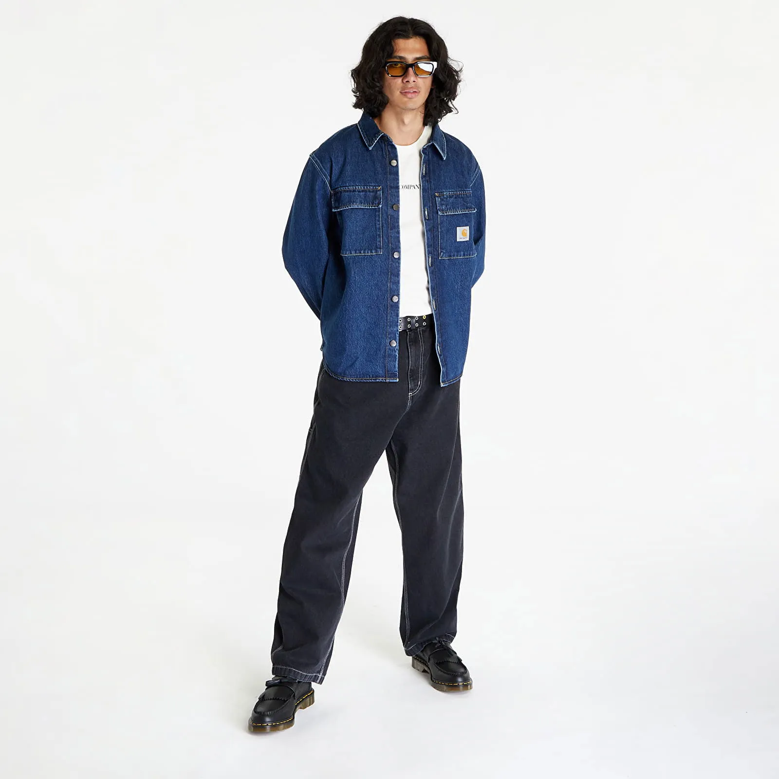 Carhartt WIP Manny Shirt Jacket "Blue Stone Washed"