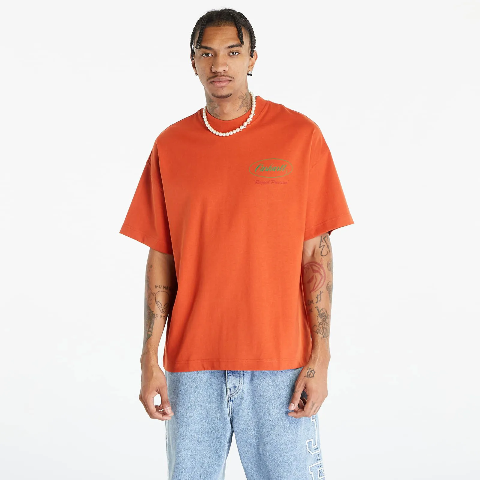 Carhartt WIP Short Sleeve Trophy T-Shirt Orange