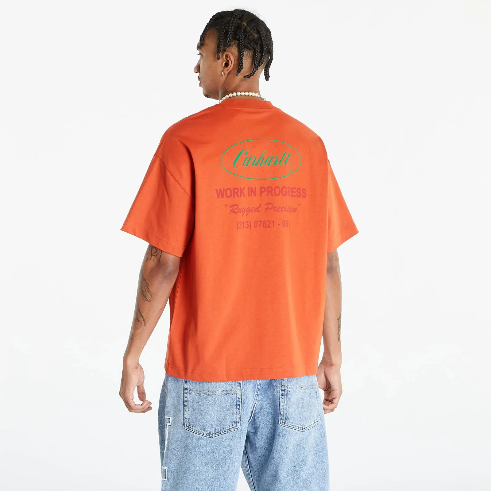 Carhartt WIP Short Sleeve Trophy T-Shirt Orange