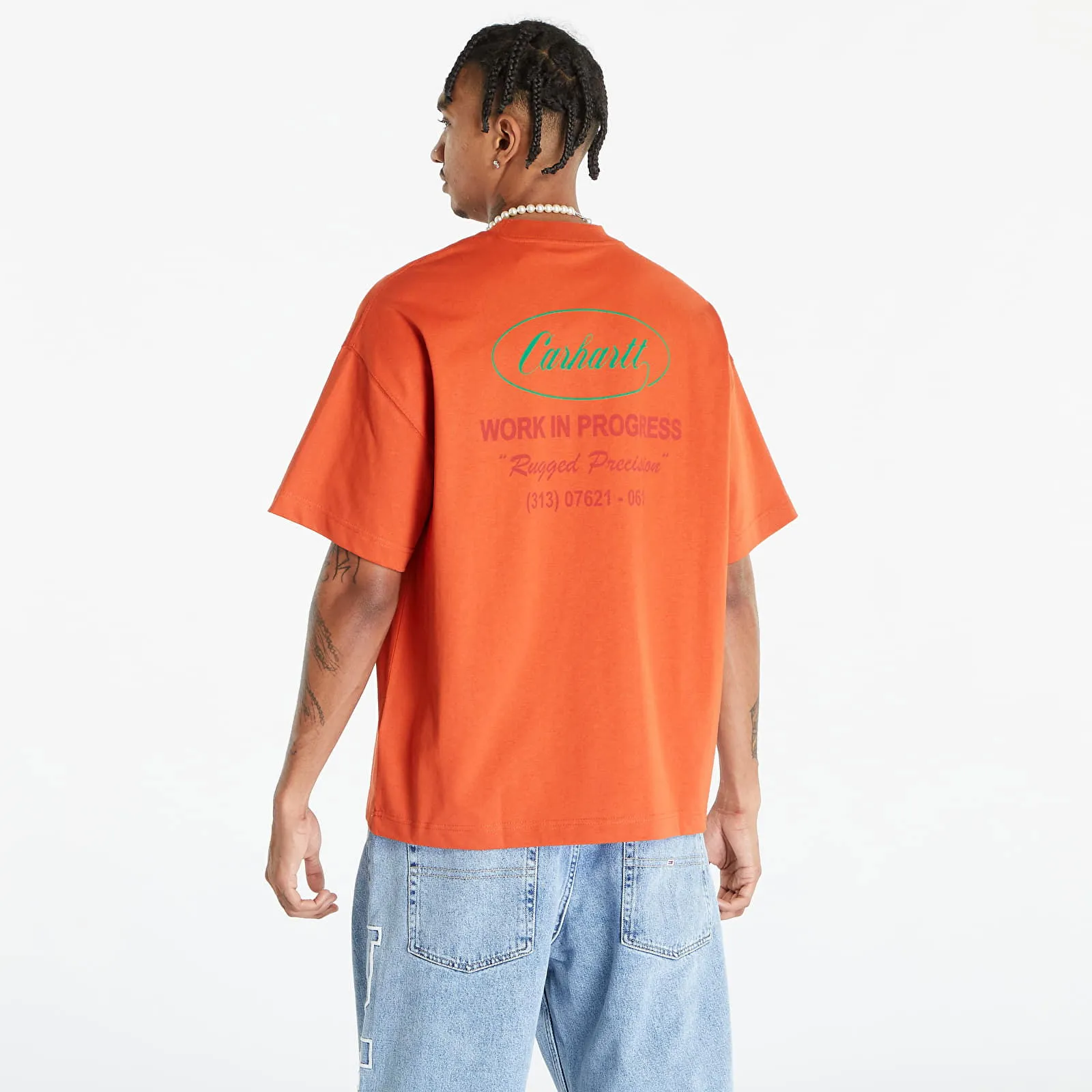 Carhartt WIP Short Sleeve Trophy T-Shirt Orange