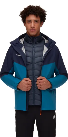 Chaqueta Hombre Mammut Convey 3 En 1 Hs Hooded