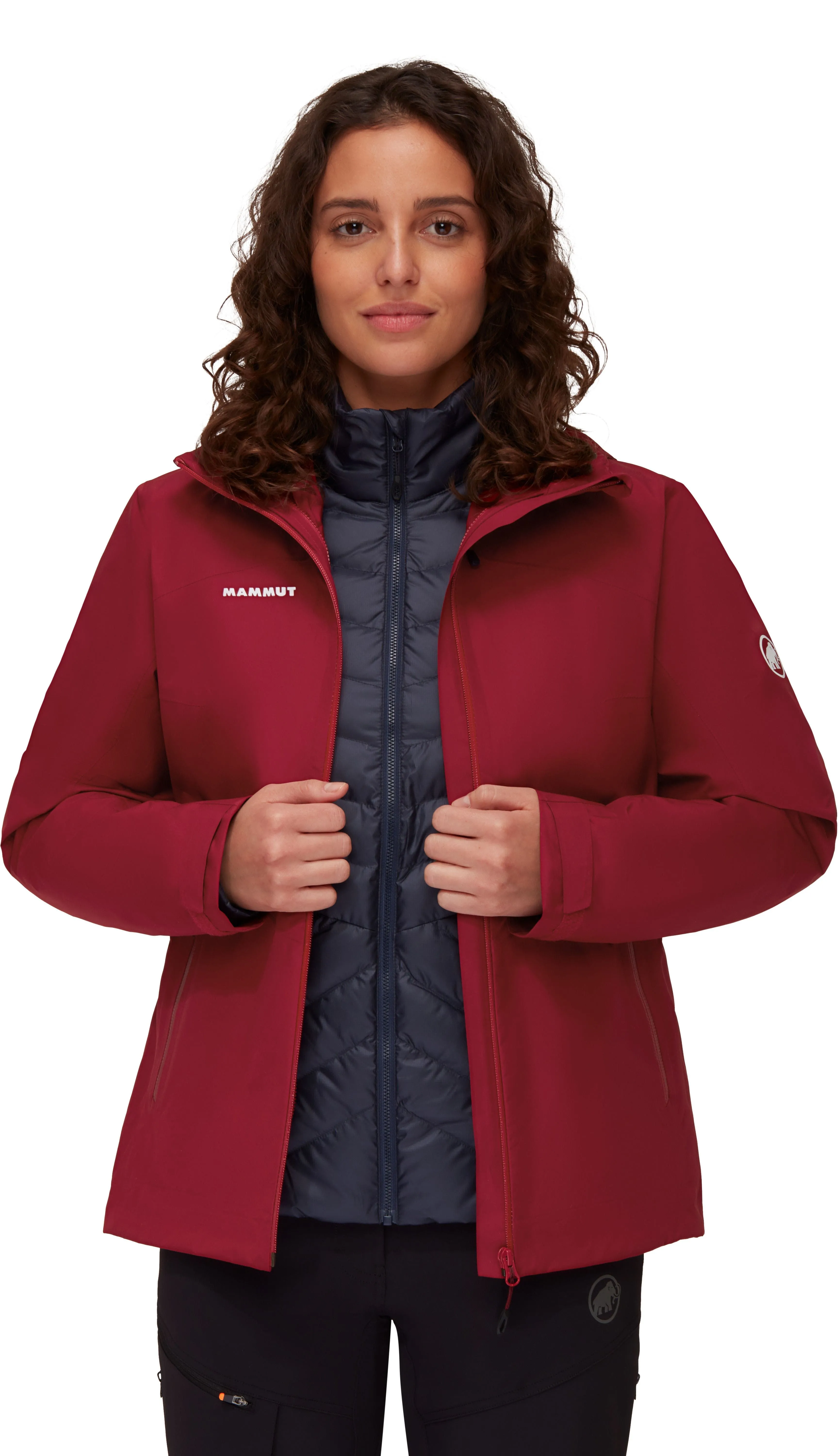 Chaqueta Mujer Mammut Convey 3 En 1 Hs Hooded