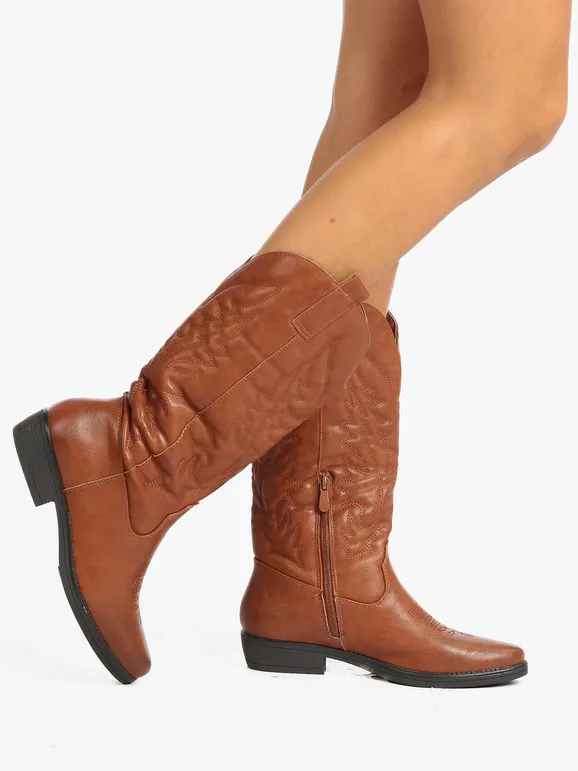 Dame Rose botas tejanas de mujer