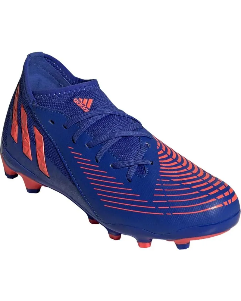 Deportivas ADIDAS  de Niño BOTAS DE FUTBOL PREDATOR FREAK EDGE 3 PARA NINOS EN COLOR AZ  AZUL