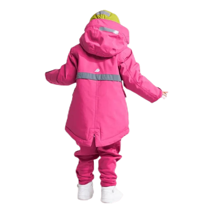 Didriksons Indre Kid's Parka Pink