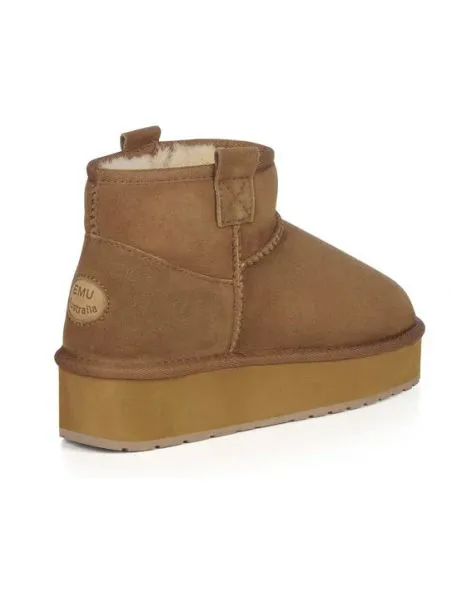 EMU Botas Foy Flatform Micro Mujer Chestnut