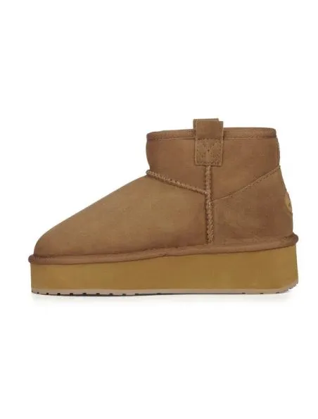 EMU Botas Foy Flatform Micro Mujer Chestnut