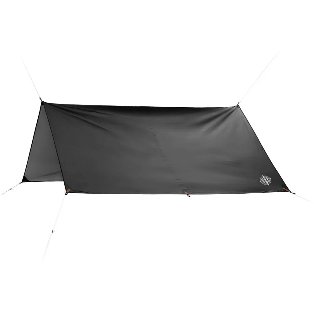 GOGLAND Lona de protección UV para exteriores, lona para tienda de campaña, 300 x 290 cm, negro