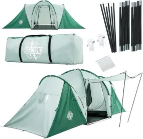 GOGLAND "Big Camping" Premium 6 personas Tienda de campaña con 2 camarotes