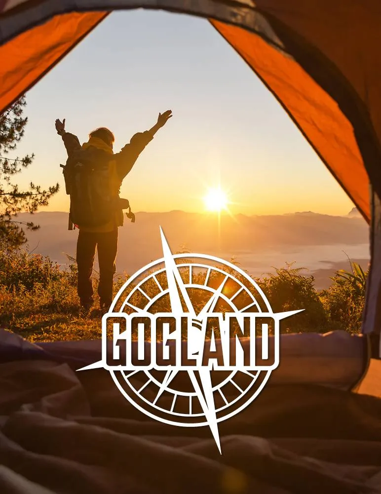 GOGLAND "Big Camping" Premium 6 personas Tienda de campaña con 2 camarotes