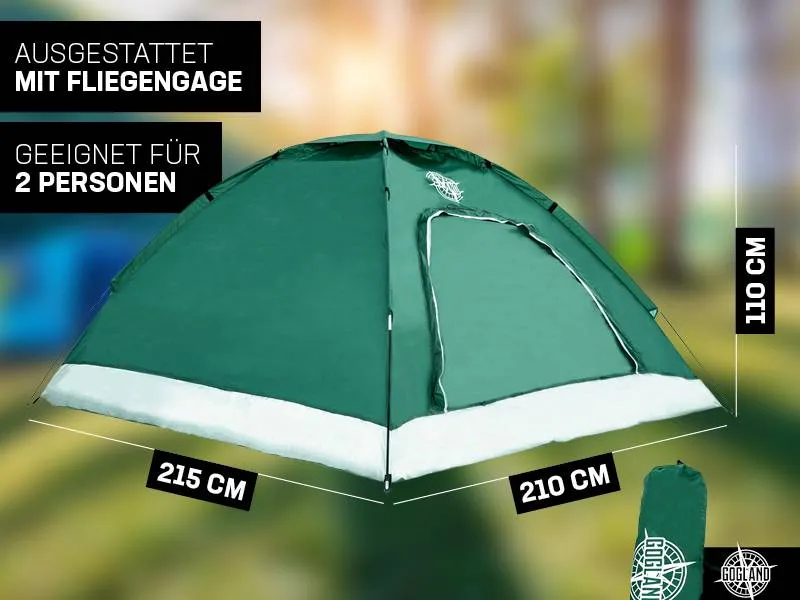 GOGLAND "Nature One" Camping para 2 personas Tienda de campaña