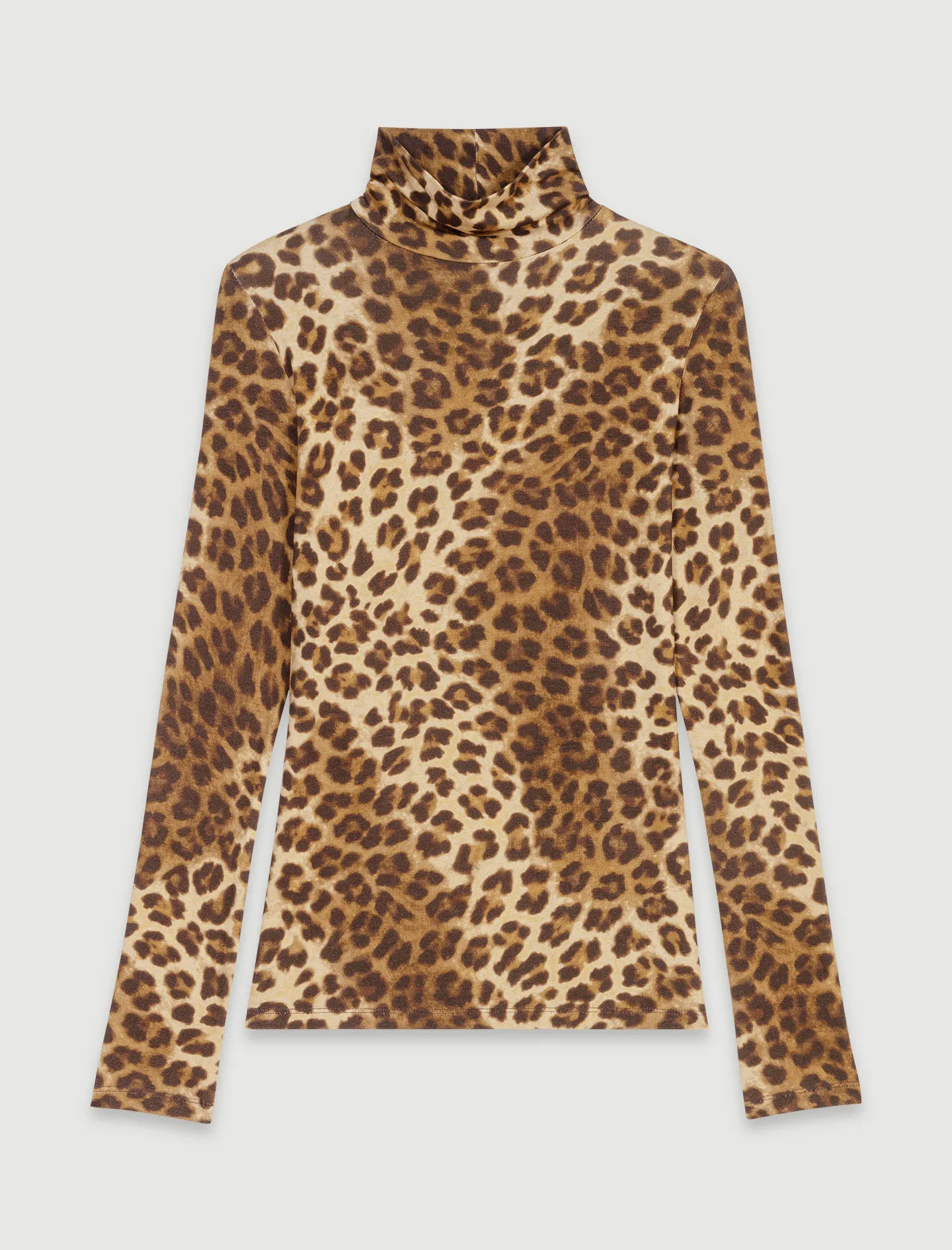 Jersey con estampado de leopardo