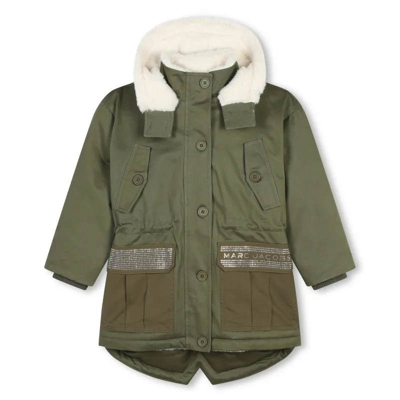 MARC JACOBS Parka con capucha y bolsillos