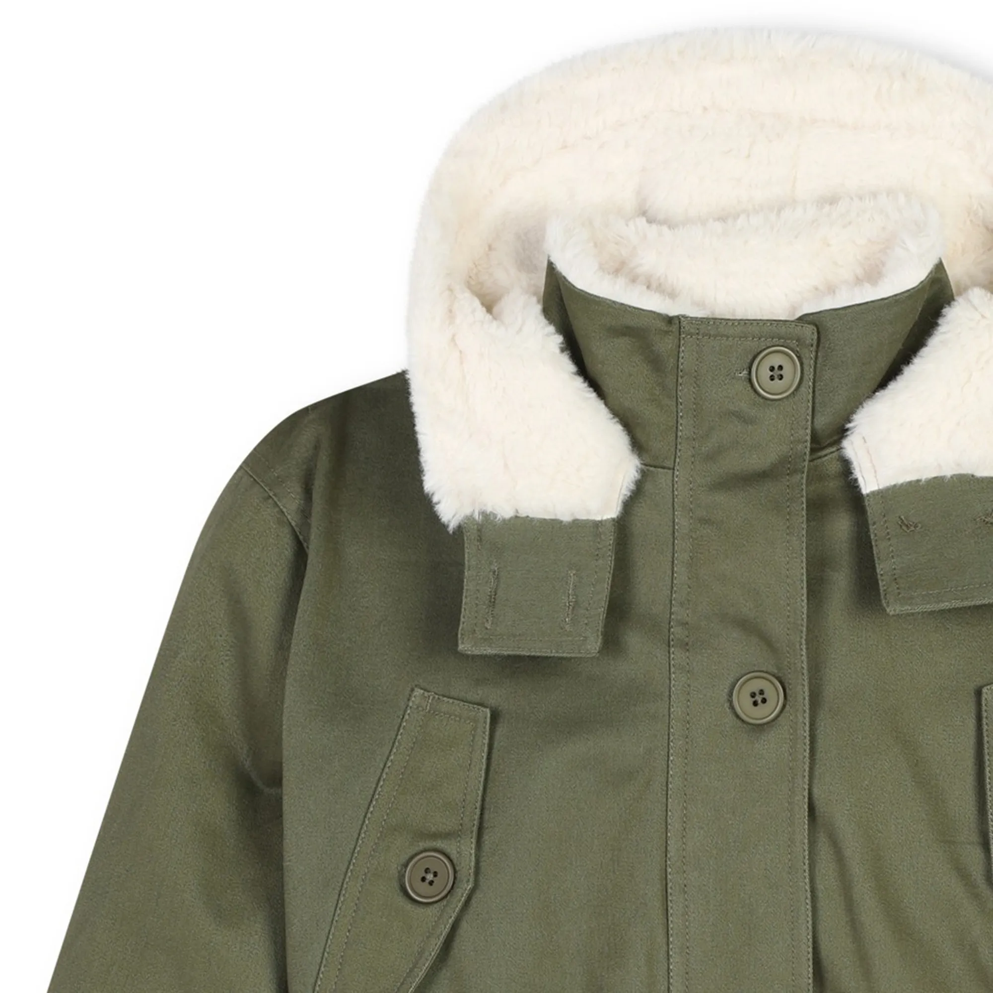 MARC JACOBS Parka con capucha y bolsillos