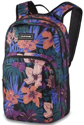 mochila Dakine Campus M - Black Tropidelic - women´s