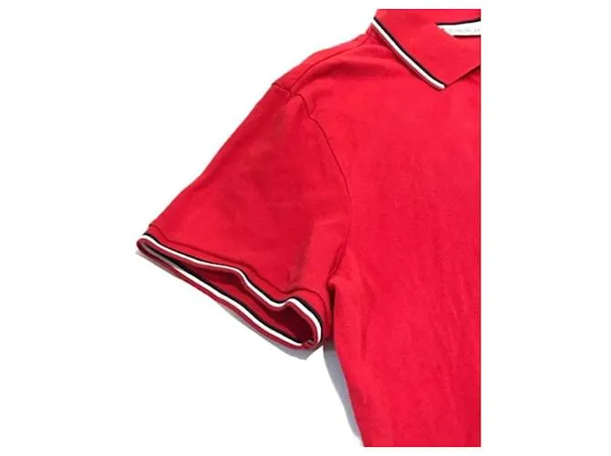 Moncler Camisetas Roja 