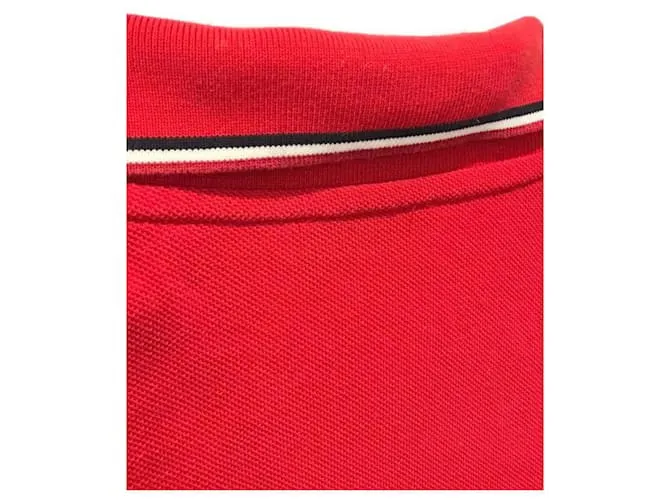 Moncler Camisetas Roja 