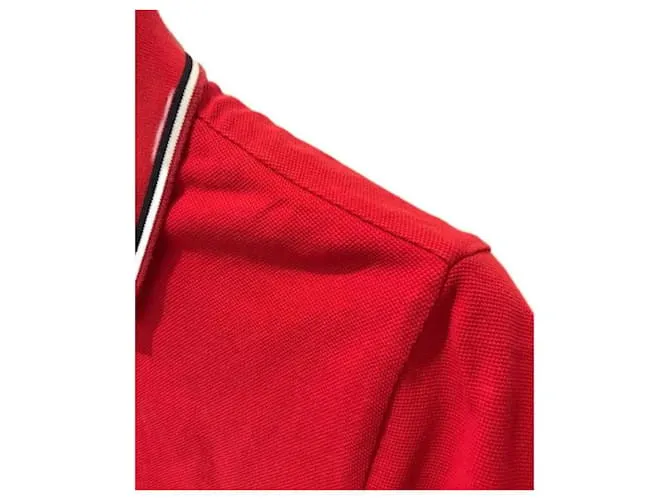 Moncler Camisetas Roja 