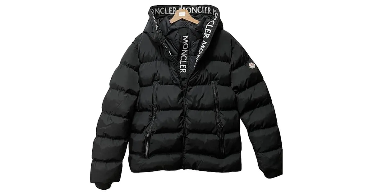 Moncler chaqueta de hombre Negro 