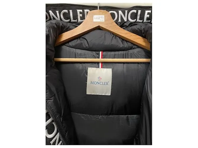 Moncler chaqueta de hombre Negro 