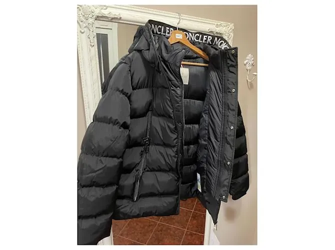 Moncler chaqueta de hombre Negro 