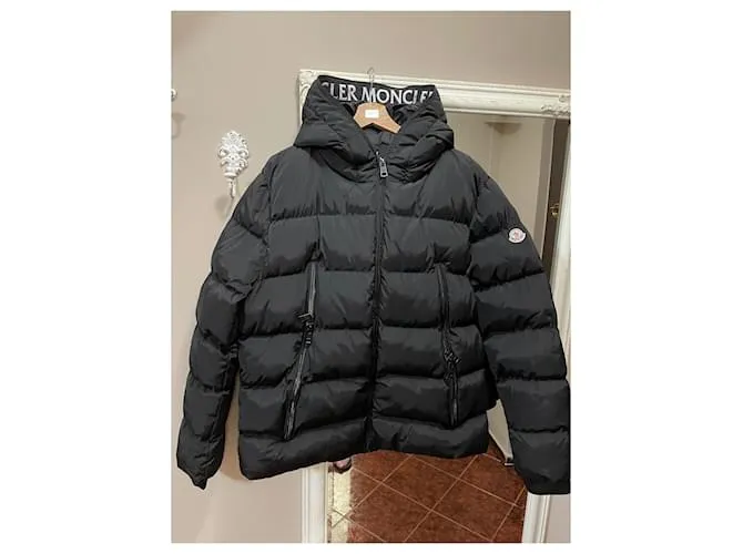 Moncler chaqueta de hombre Negro 