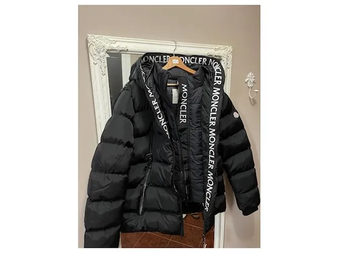 Moncler chaqueta de hombre Negro 