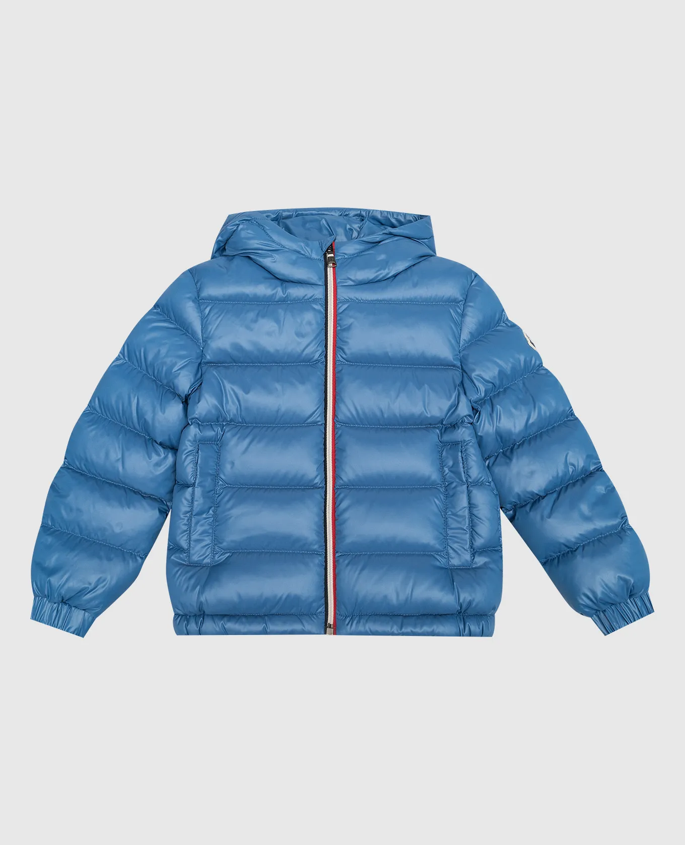 Moncler ENFANT Children's blue down jacket New Aubert