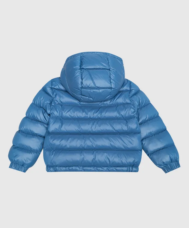 Moncler ENFANT Children's blue down jacket New Aubert